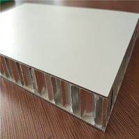 White Color Formica Laminate Faced Aluminium Honeycomb Panels