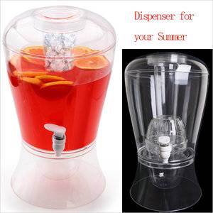 2 Gallon Classic Beverage Dispenser with Ice Chamber