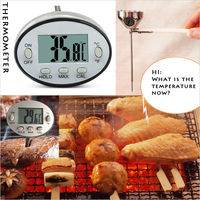 sugar thermometer,BBQ thermometer,Digital thermometer,Instant-read thermometer,Led display thermometer,best meat thermometer grill,best thermometer for bbq,best wireless thermometer