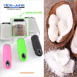 Hot Stainless steel cheese grater nutmeg grater coconut grater, kitchen gadgets and accessories