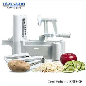 OEM design plastic manual speed spiral slicer