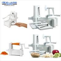 Plastic slicer,vegetable slicer,Tri-Blade spiral slicer,spiral slicer,3 in 1 Vegetable Spiral Slicer,Vegetable Slicer Cutter,Manual slicer,veggie spiral slicer,Spiral Turning Slicer,hand Food Slicer Cutter,vegetable chopper,vegetable cutter,julienne vegetable slicer,cabbage slicer