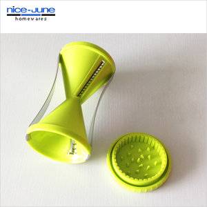 As seen On TV Durable Plastic Handy High Quality Deluxe green Spiral Slicer