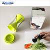 Black color Plastic Turning Spirelli Vegetable Spiral Slicer Julienne Slicer