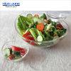 Vegetable salad bowl, Acrylic transparent 3pcs Chip and Dip Bowls