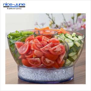 Salad Serving Bowl Set of Salad Hand Serving Utensils Included