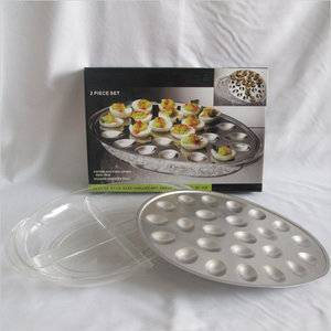 24 Iced Eggs Platter