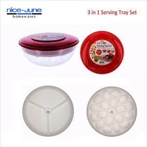 4 in 1 serving tray on ice
