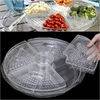 Round Shape Clear Appetizers On Ice With Lid