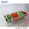 Manufacturer sell directly Crystal Chill It Condiment Server