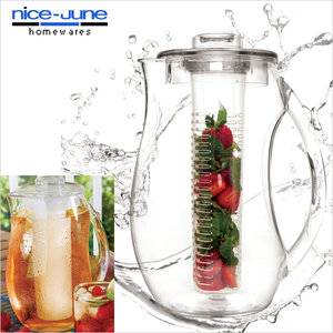 2015 hot selling Easy to use and pour Home Infuser pitcher