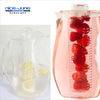 2015 Unbreakable Iced fruit Infusion plastic water pitcher with lid