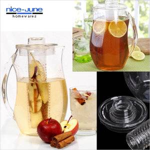 2015 hot selling Easy to use and pour Home Infuser pitcher
