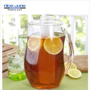 plastic pitcher/acrylic pitcher with lid / Infuser water pitcher