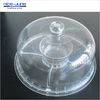 Unbreakable Clear Acrylic Cake Stand with Dome Cover
