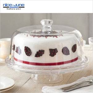 Beautiful 6 in 1 All Purpose Party Cake plate with dome