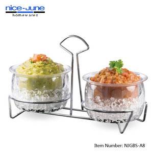 Douple Dips on Ice Chilled Serving Bowls