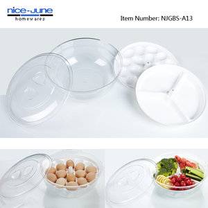 3-in-1 Serving Tray on Ice with Bonus 18-Egg Tray Insert