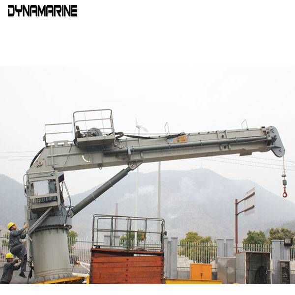 Marine hydraulic Luffing Crane manufacturers/deck machinery supplier